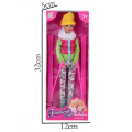Păpușă în costum de ski, cu accesorii, 29 cm, 4 modele Păpușă în costum de ski, cu accesorii, 29 cm, 4 modele