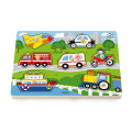 Puzzle tactil Mijloace de transport (cu sunet) Puzzle tactil Mijloace de transport (cu sunet)