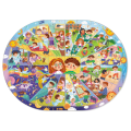 Puzzle „Rutina zilnică”, seria Puzzle-uri educative, 100 piese