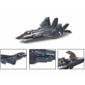 Set de construcție „Avion invizibil Stealth J35”, scara 1:44, 812 elem.