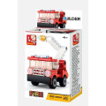 Set de construcție ”Transportul pompierilor”, 4 modele, de la 23 pînă la 43 elem. Set de construcție ”Transportul pompierilor”, 4 modele, de la 23 pînă la 43 elem.