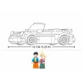 Конструктор “Немецкий спортивный автомобиль”, 290 элем. Конструктор “Немецкий спортивный автомобиль”, 290 элем.