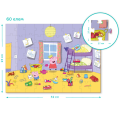 Puzzle „Curățenie distractivă”, seria Peppa Pig, 60 elem. Puzzle „Curățenie distractivă”, seria Peppa Pig, 60 elem.