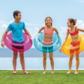INTEX Cerc gonflabil “Transparent” D 76 cm, până la 40 kg, 8+, 4 culori