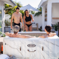 INTEX Jacuzzi SPA gonflabil “Calacatta Dual Zone Deluxe” 175x71cm, 795L, 4 persoane INTEX Jacuzzi SPA gonflabil “Calacatta Dual Zone Deluxe” 175x71cm, 795L, 4 persoane