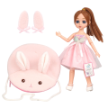 Игровой набор: кукла Мулиша и сумочка для ребенка Игровой набор: кукла Мулиша и сумочка для ребенка