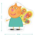 Puzzle 3 în 1 „Prietenii Peppa Pig” Puzzle 3 în 1 „Prietenii Peppa Pig”