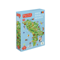Joc puzzle educațional „Harta Moldovei”, 100 piese Joc puzzle educațional „Harta Moldovei”, 100 piese