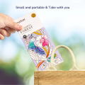 Cartea de colorat cu acuarele inclusă „Grădină fermecată” Cartea de colorat cu acuarele inclusă „Grădină fermecată”