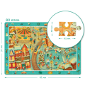 Puzzle „Iarna în oraș”, seria Puzzle de observație, 80 elem. Puzzle „Iarna în oraș”, seria Puzzle de observație, 80 elem.