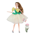 Păpușa Emily „Top Model” cu accesorii și flori Păpușa Emily „Top Model” cu accesorii și flori