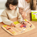 Busyboard 8 în 1 „Calendar cu ceas”