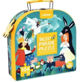 Puzzle în valiză „Parada basmelor”, 104 elem. Puzzle în valiză „Parada basmelor”, 104 elem.