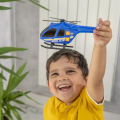 Elicopter de poliție Teamsterz Teamsterz, cu lumină și sunet