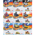 Hot Wheels 1:64 Машинка из коллекций «Мир гонок» с водителем-персонажем поп-культуры Hot Wheels 1:64 Машинка из коллекций «Мир гонок» с водителем-персонажем поп-культуры