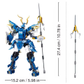 Set de construcție „Robot — Zhao Yun”, 555 elem.