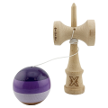 „Kendama Flippy X Original”, profesională, rulment metalic, ața 55 cm, ultra aderent, cupe mari, 7 х 6 х 18 cm, violet-liliac