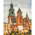 Pictură pe numere 40*50 cm (în cutie) – Castelul Wawel din Cracovia Pictură pe numere 40*50 cm (în cutie) – Castelul Wawel din Cracovia