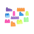 Set de construcție Găleată cu blocuri neon „Play Blox”, 56 piese Set de construcție Găleată cu blocuri neon „Play Blox”, 56 piese