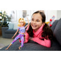 Кукла Barbie с белыми волосами “Безграничные движения” Кукла Barbie с белыми волосами “Безграничные движения”