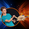 STEM Series 3D пазл «Арбалет для стрельбы дротиками» — изучаем принципы работы арбалета