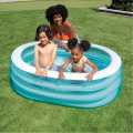 INTEX Детский надувной бассейн «Морские друзья» 163x107x46 см, 230 Л, 3+