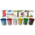 Plastilină de modelat PLAY DOUGH în borcănele, 6 x 100 g Plastilină de modelat PLAY DOUGH în borcănele, 6 x 100 g