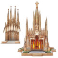 3D Puzzle „Bazilica Sagrada Familia” cu iluminare LED, 696 elemente (Копировать) 3D Puzzle „Bazilica Sagrada Familia” cu iluminare LED, 696 elemente (Копировать)