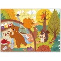 Puzzle „Recoltare în pădure”, seria Anotimpuri, 60 elem. Puzzle „Recoltare în pădure”, seria Anotimpuri, 60 elem.