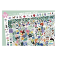 Puzzle de observație „Mille Fleurs” 100 de piese Puzzle de observație „Mille Fleurs” 100 de piese