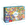 Puzzle „Rutina zilnică”, seria Puzzle-uri educative, 100 piese