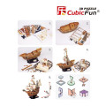 3D puzzle Corabia lui Columb „Santa Maria”, 113 elemente 3D puzzle Corabia lui Columb „Santa Maria”, 113 elemente