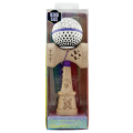 «Kendama Super Sticky X Original», rulment metalic, ața 62/65 cm, King size 7.5 x 6 x 18 cm, „Picături de ploaie”, albă «Kendama Super Sticky X Original», rulment metalic, ața 62/65 cm, King size 7.5 x 6 x 18 cm, „Picături de ploaie”, albă