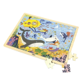 Puzzle din lemn „Viața marină” 48 elem. Puzzle din lemn „Viața marină” 48 elem.