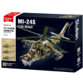 Конструктор “Боевой самолет MI-24S”, масштаб 1:35, 893 элем. Конструктор “Боевой самолет MI-24S”, масштаб 1:35, 893 элем.