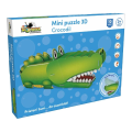 Mini Puzzle 3D Noriel – Crocodil, 10 elem. Mini Puzzle 3D Noriel – Crocodil, 10 elem.