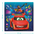 Puzzle „Batwheels: Pasărea Roșie Red”, seria Progressive, 20 el.
