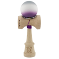 «Kendama Super Sticky X Original», rulment metalic, ața 62/65 cm, King size 7.5 x 6 x 18 cm, gradient gri-mov «Kendama Super Sticky X Original», rulment metalic, ața 62/65 cm, King size 7.5 x 6 x 18 cm, gradient gri-mov