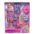 Păpușă Barbie „Ținute de Petrecere”, cu accesorii Păpușă Barbie „Ținute de Petrecere”, cu accesorii