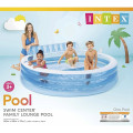INTEX Семейный надувной бассейн 229х218х79 см, 590 Л, 6+ INTEX Семейный надувной бассейн 229х218х79 см, 590 Л, 6+