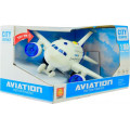 1:160 Avion cu inertie „Planebus 720B” (lumina/sunet) 1:160 Avion cu inertie „Planebus 720B” (lumina/sunet)
