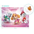Puzzle „Everest, Skye și Marshall”, seria Patrula cățelușilor, 60 elem. Puzzle „Everest, Skye și Marshall”, seria Patrula cățelușilor, 60 elem.