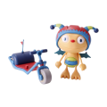 Scooter „Henry Hugglemonster” cu figurina