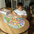 Puzzle „Rutina zilnică”, seria Puzzle-uri educative, 100 piese