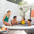INTEX Jacuzzi SPA gonflabil „Greywood Deluxe” 196х71 cm, 795L, 4 persoane INTEX Jacuzzi SPA gonflabil „Greywood Deluxe” 196х71 cm, 795L, 4 persoane