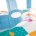 INTEX Cerc gonflabil cu decupaje pentru picioare și baldachin 81х79 cm, până la 15kg, 1-2 ani