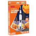 3D puzzle „Racheta Saturn V”, 24 elemente 3D puzzle „Racheta Saturn V”, 24 elemente