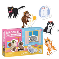 Joc magnetic „Pisici”, 15 elem. Joc magnetic „Pisici”, 15 elem.