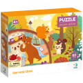 Puzzle „Recoltare în pădure”, seria Anotimpuri, 60 elem. Puzzle „Recoltare în pădure”, seria Anotimpuri, 60 elem.