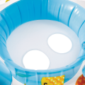 INTEX Cerc gonflabil cu decupaje pentru picioare și baldachin 81х79 cm, până la 15kg, 1-2 ani
